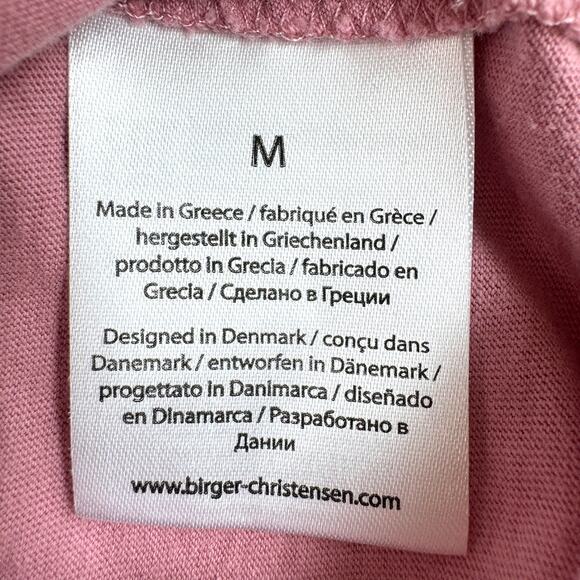 Birger Christensen Rotate Aster Womens T Shirt Top Size M Sunday Organic Cotton - Picture 6 of 9